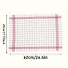1-10pcs Kitchen Tea Towels Plaid Rags Grid Towel Cotton Stripes Checkered Kitchen Towels Dining Room Supplies