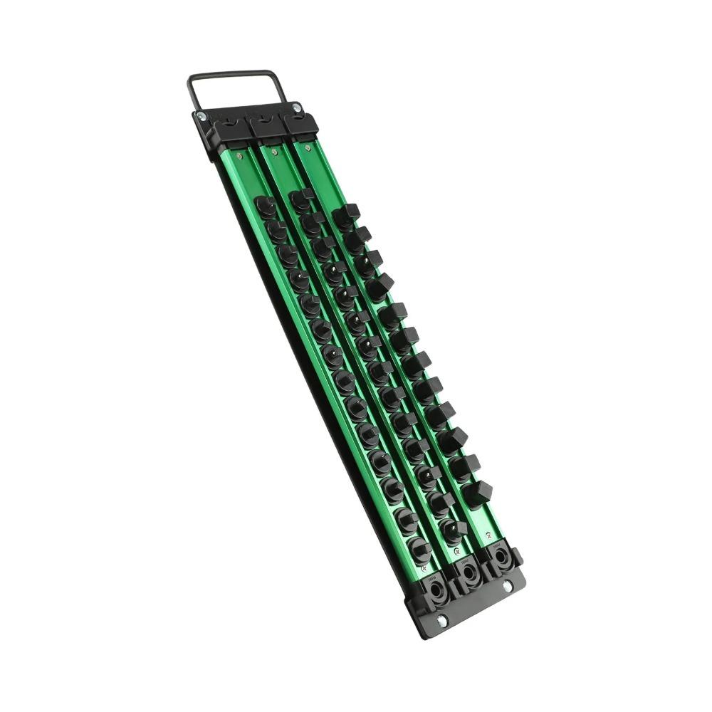 Magnetic Sleeve Storage Rack 1/4 3/8 1/2 Inch Heavy Duty Socket Rack  Car Tool