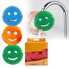 Scrubing Cleaning Sponge Dish Washing Temperature Sensitive Scrubber Kitchen