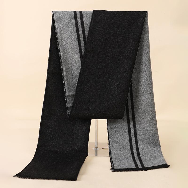 

Зимний клетчатый шарф дизайн мужской кашемировый пашмина теплый шаль женский платок с кисточками вязаный толстый плед