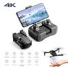 New XT6 Mini Drone 4K 1080P HD Camera WiFi Fpv Air Pressure Altitude Hold Foldable Quadcopter RC Dron Kid Toy Boys GIfts