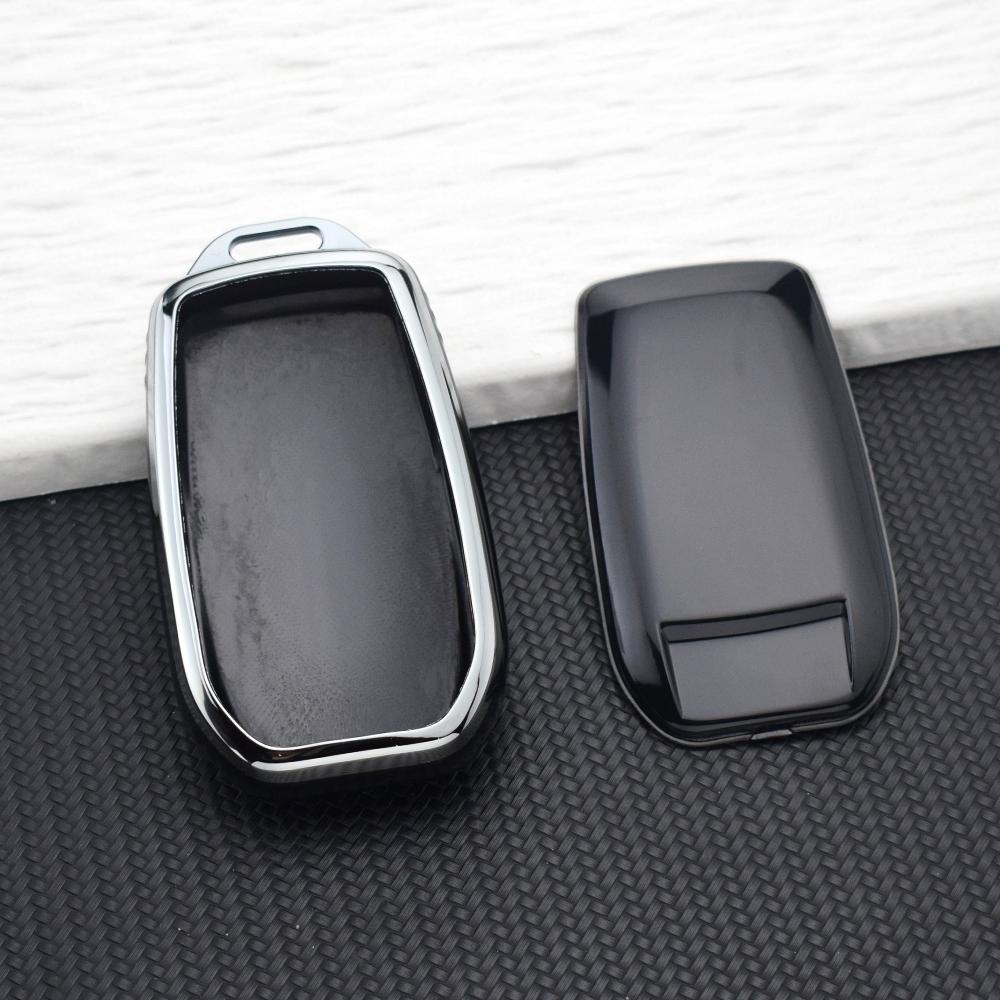 2/3 Buttons TPU Car Key Fob Case Cover for Toyota CHR Hilux Fortuner Land Cruiser 200 Camry Corolla Crown RAV4 Highland Keychain