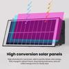 Warm/White/RGB Lights Solar Wall Lamp Up and Down Fence Solar Lamp 4/6/8 LED Solar Light  House