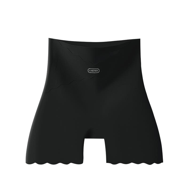 Three In One Seamless Compression Safety Pants for Women In Summer, Anti Slip and Non Rolled Silk Antibacterial Flat Corner Underwear