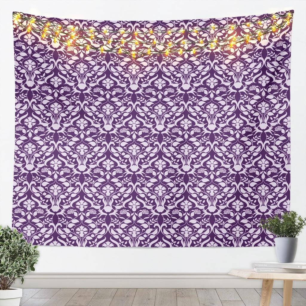 Buntes Lebensbaum-Wandteppich Bunter Baum Ästhetische Wandbehang-Decke Herbst Schmetterling Wandkunst für Wohnzimmer Schlafzimmer