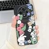 Handyhülle Für OPPO Reno 12 F 5G Hülle Silikon Weiche Abdeckung Floral Bemalt Für OPPO Reno 12 13 F 12F 13F Reno12F Reno13F Hüllen