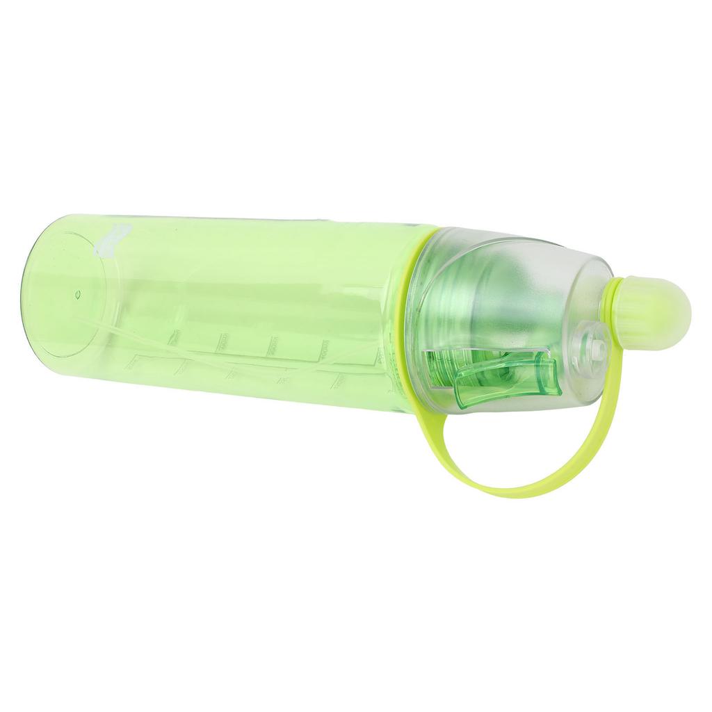 Water Spray Bottle Clear Scale Large Capacity Plastic Bottle for Sports Hiking Picnic Green