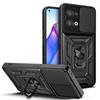 For OPPO Reno 8 5G Case OPPO Reno 8 Pro Cover Reno8 Pro 5G Magnetic Ring Holder Armor Phone Case Slide Camera Protect Back Cover