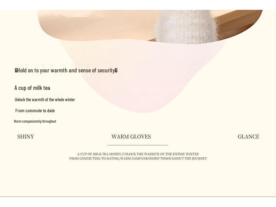 Windproof Touchscreen Non-slip Fleece-lined Winter Cycling Gloves for Electric Motorcycle