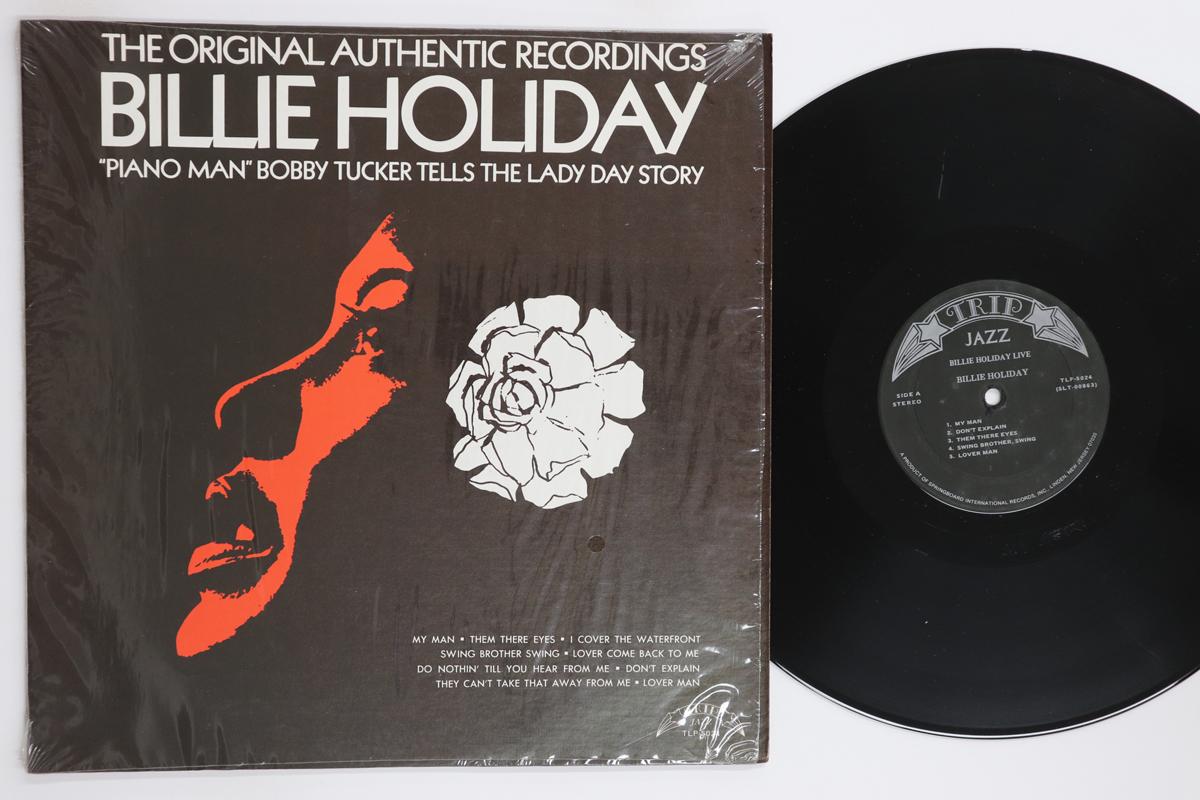 LP Record BILLIE HOLIDAY  Billie Holiday Live TLP5024 TRIP 1977 US Jazz Used