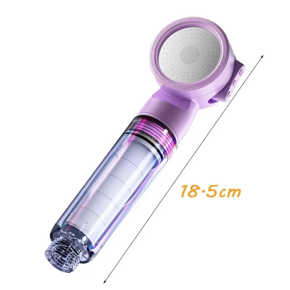 Durable Portable Travel Showerhead 3 Modes Clean Mini Head Detachable Filter Shower Head Shower Head Universal