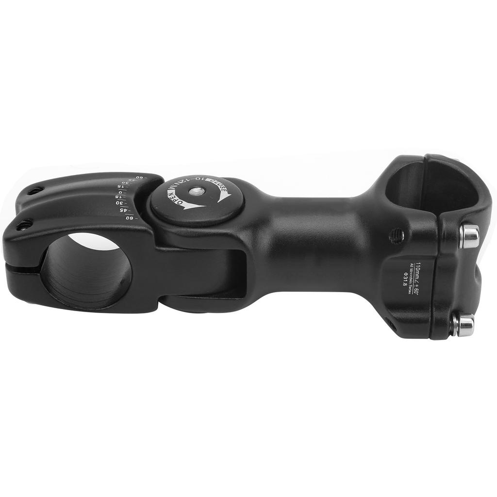 LUNJE 31.8x110mm Mesa de Guidão Ajustável em Ângulo para Bicicleta de Montanha Riser Liga de Alumínio