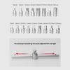 Heavy Duty Car Alloy Steel Socket Wrench Kit For Automotive Maintenance Includes 18 Precise Fit Socket And Storage Case