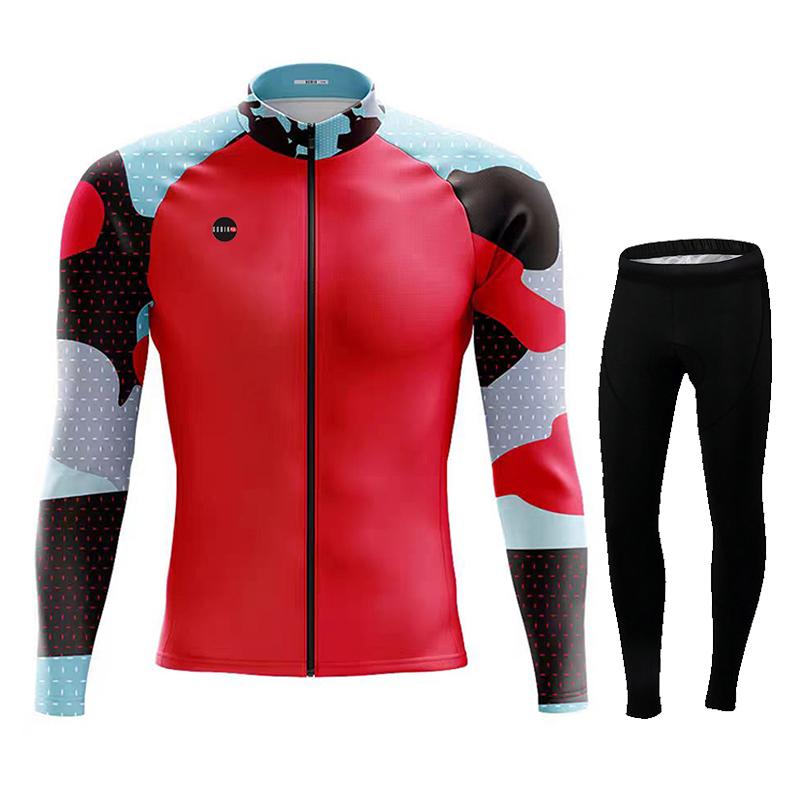 G2026 Sommer Atmungsaktiver Radanzug Obikful Team Frühling Lang Atmungsaktiv Langarm Frühling Neu Herren MTB Fahrradbekleidung Anzüge Roupa Ciclismo