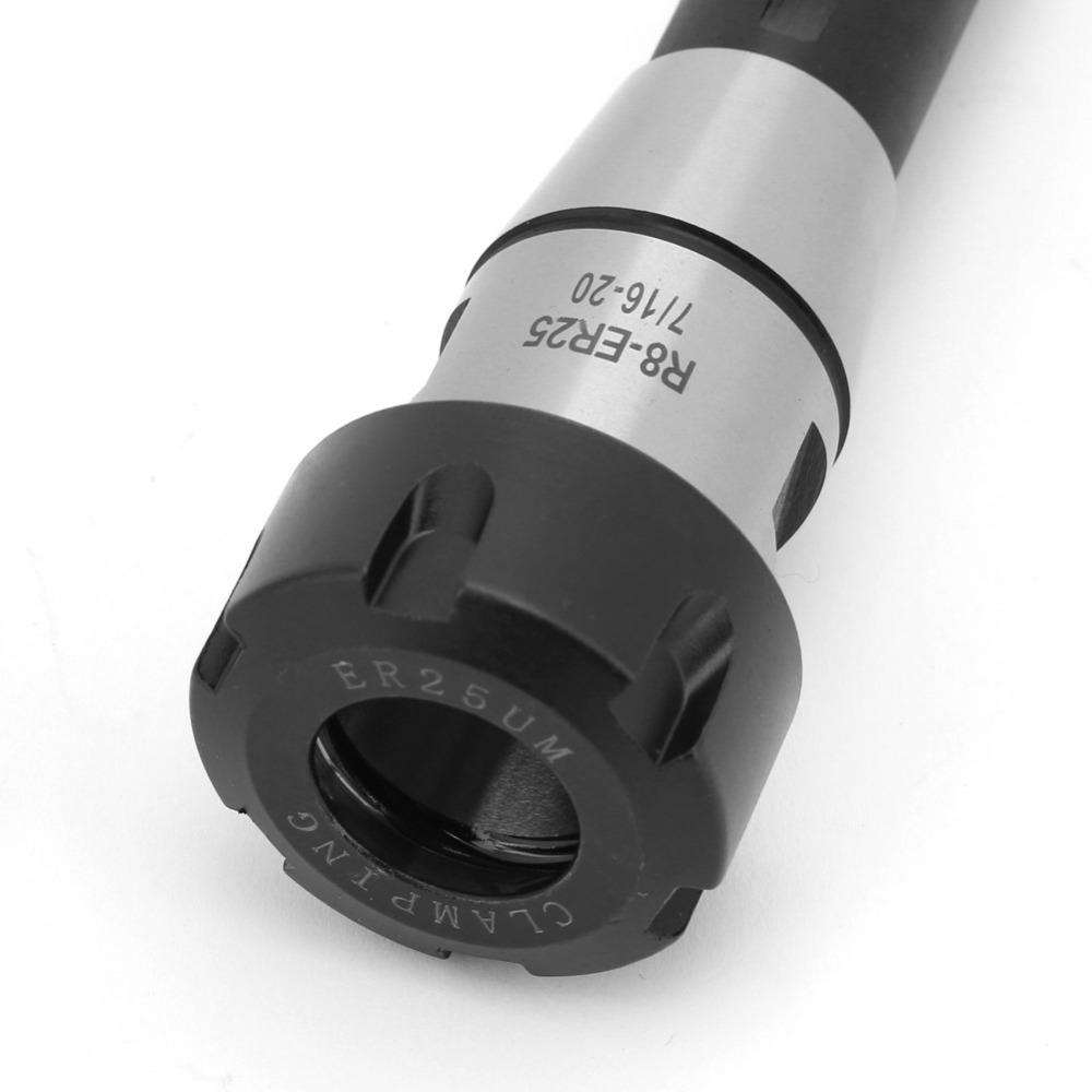 ER25 Collet Spring Collet Chuck Holder R8 Shank Collet Chuck Holder For Flat Nuts