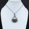 Labradorit Anhänger Kupferdraht umwickelt Edelstein Schmuck Handgefertigt Kupferanhänger Einzigartiges Design Schmuck Drahtumwickelter Anhänger Geschenke für Mutter