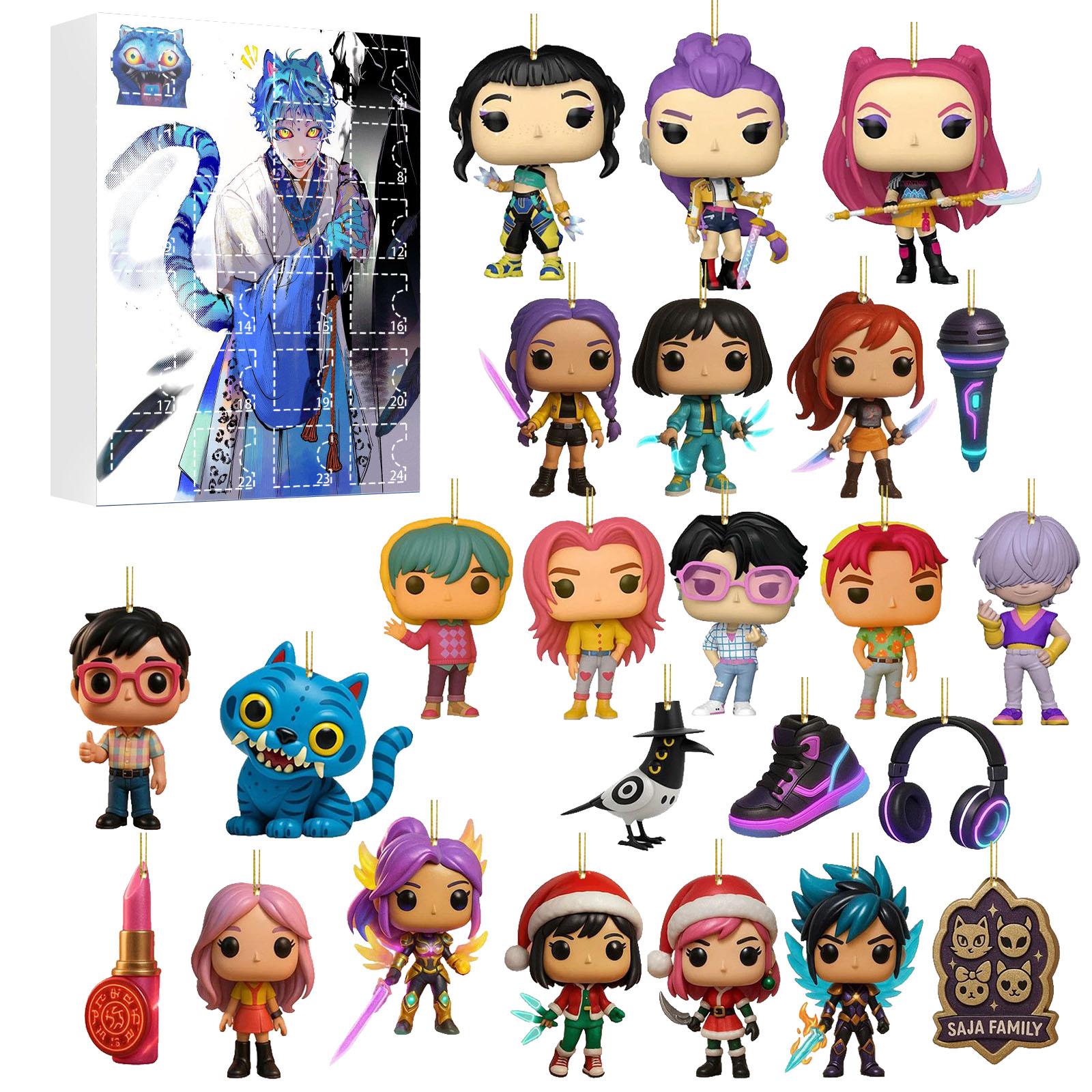 

2D Адвент-календарь включает 24 адвент-календаря, календарь обратного отсчета и коллекционные сюрпризы One Size