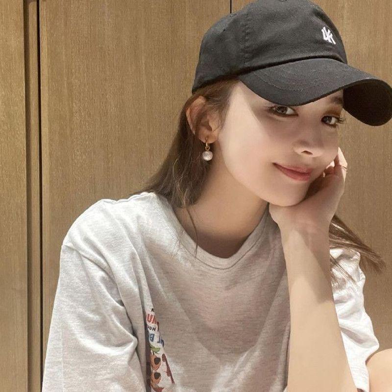 

Модная хлопковая футболка с принтом, с коротким рукавом, летние инс топы Melange gray M