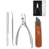 Nail Clippers, Nippers, Made In Japan Stainless Steel, Dedicated for Thick and Ingrown Nails [Hand-s