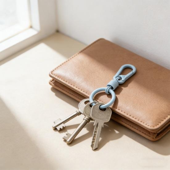 Ağır Hizmet Metal Karabina Anahtarlık Taşınabilir Hafif Kemer Sırt Çantası Asma Anahtarlık Outdoor Araba Ev Anahtarları Halkası Klips Tutucu Düzenleyici