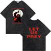 Washed Vintage Rock Band Type O Negative Rip Peter Steele Tribute T Shirt Male Casual Oversized Tshirt Mens Rocker Streetwear