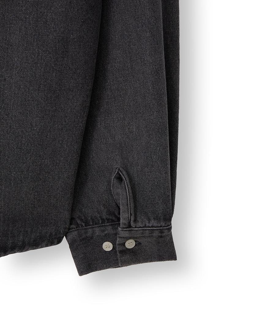 HOOVES Washed Denim Hoodie [Black]