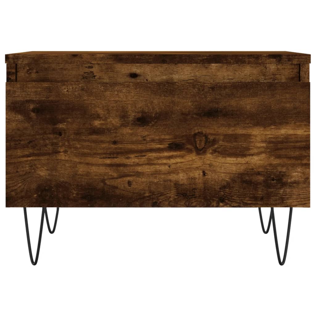 Coffee Tables 2 Pcs Smoked Oak 50 X 46 X 35 Cm Particleboard