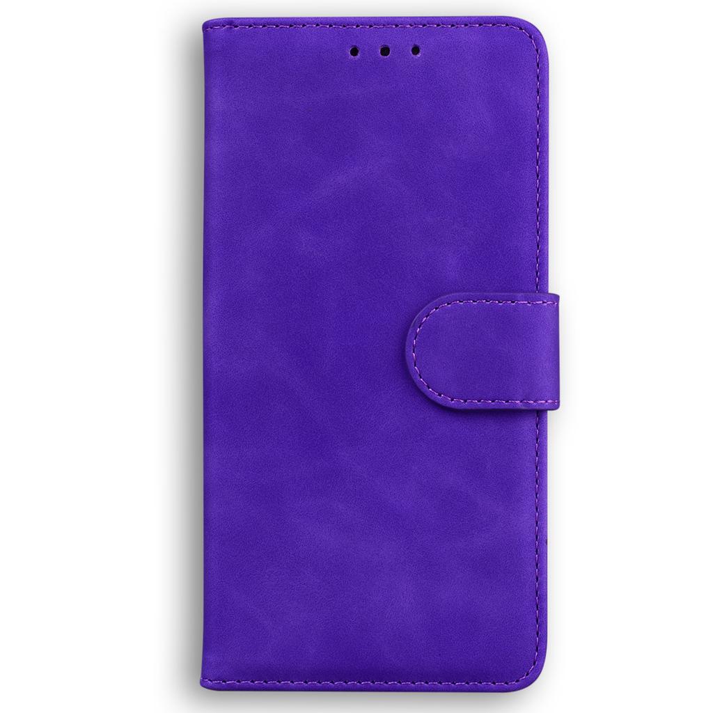 Dla Honor 400 5G (Światowy) Etui Jednokolorowe Skórzane Portfel Pokrowiec na Telefon