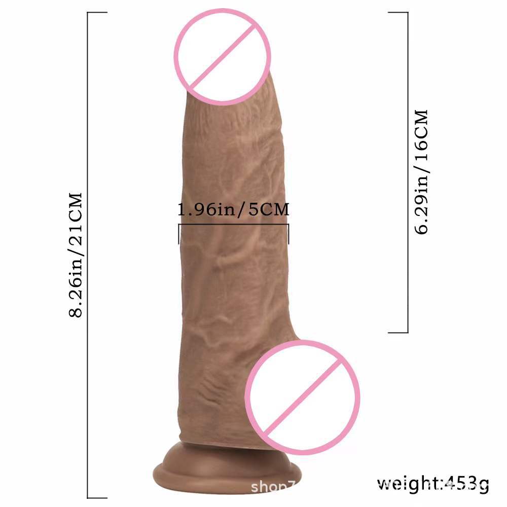 Super Soft Liquid Silicone Dildo Female Manual Super Realistic Large Suction Cup Dildo Penis Orgasmic Masturbator