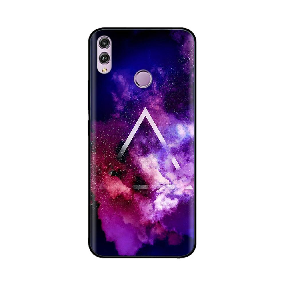 For Huawei Honor 8X Case Silicon Soft TPU Cartoon Painted Back Cover Phone Case for Huawei Honor 8X 8 X Honor8x Cases Bumper