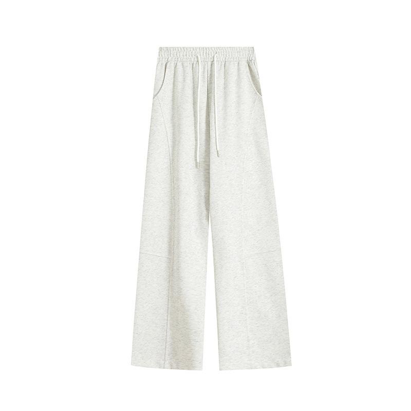 Banana wide-leg pants women's autumn and winter high waist and thin loose scimitar casual straight sweatpants trousers