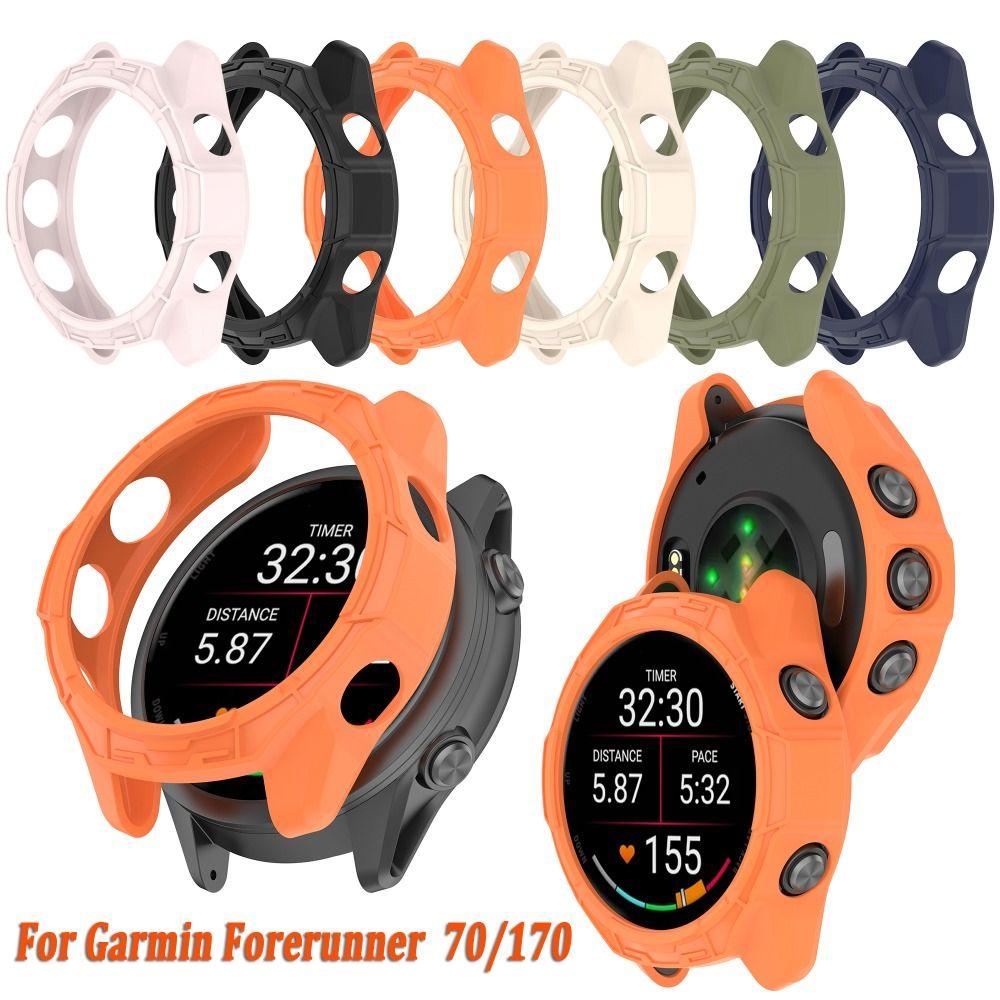 TPU Protective Case Anti-Scratch Frame Bumper for Garmin Forerunner 70/170 Smart Watch Accessories
