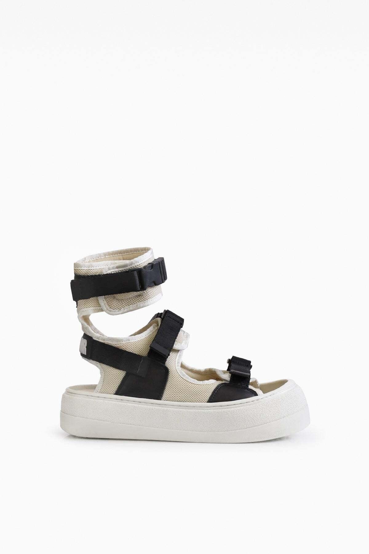

Женские повседневные сандалии Ecru Black Sandals Wın