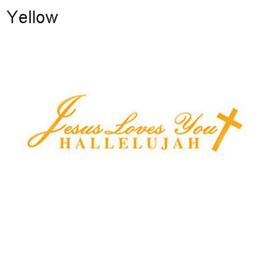 Halleluja Auto LKW Karosserie Fenster Reflektierende Aufkleber Aufkleber Dekoration