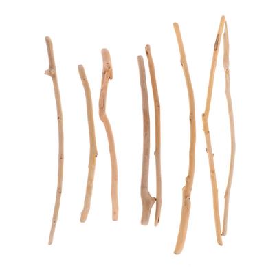 1 Set 1 Set Of Natural Driftwood Decoration Real Wood Fish Tank Ornament For Aquariums Ph Buffering Driftwood Adornment
