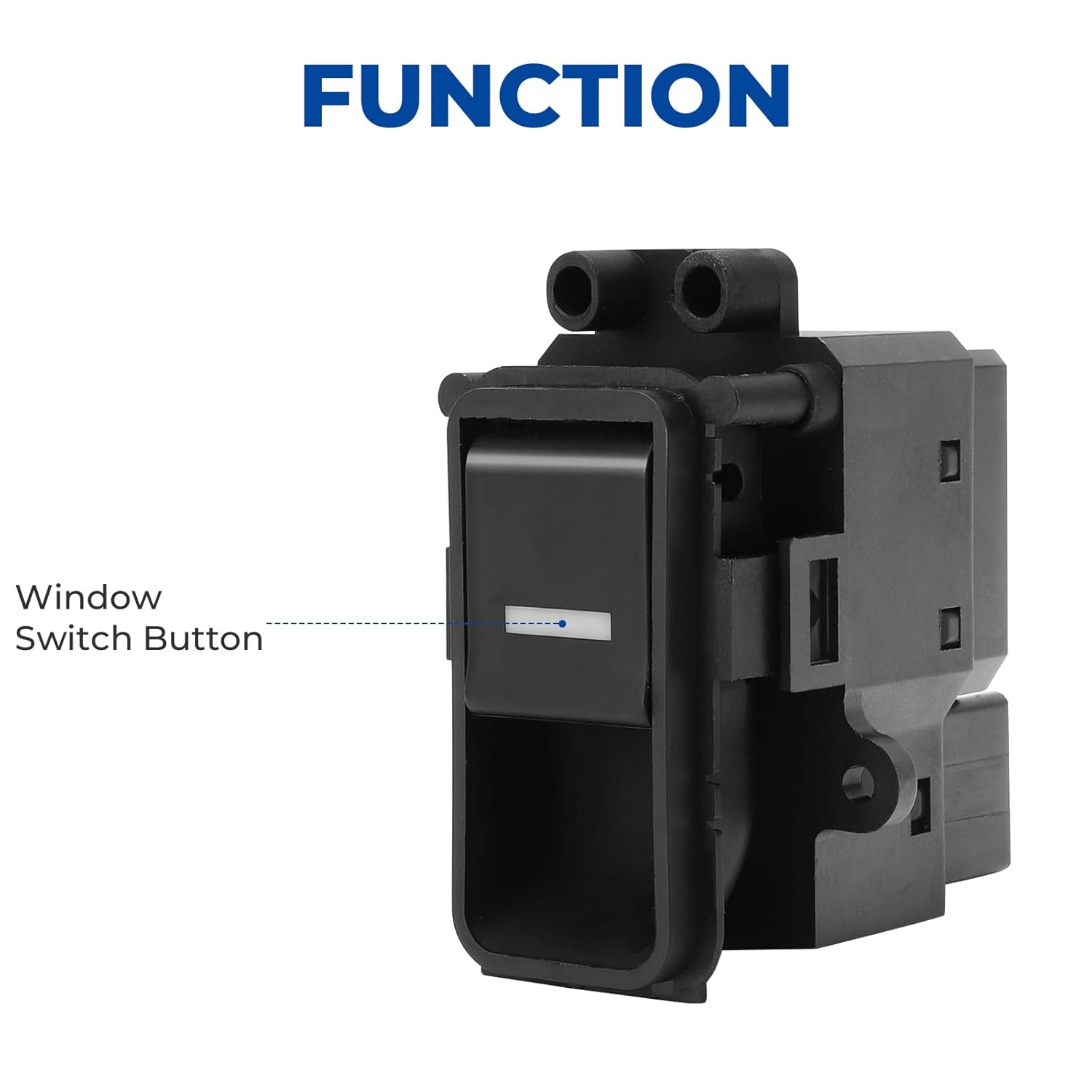 Power Window Control Switch Button Fit Rear Left/Right Power Window Master Switch - Direct Replacement for OEM 35770-SDA-A01 & BACB32-848001,