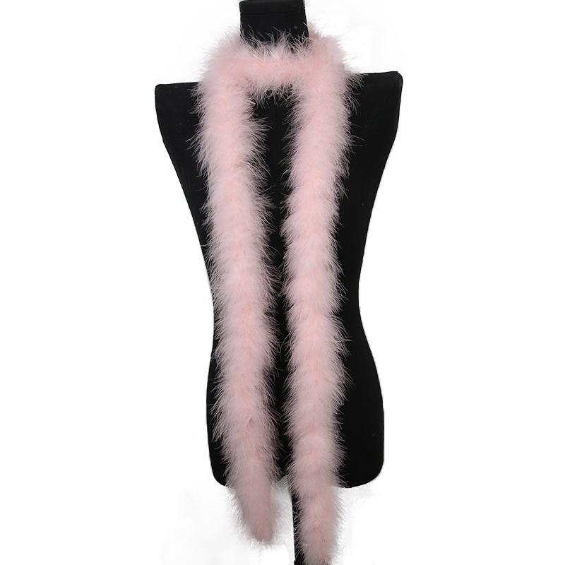 Thickened Encrypted Large Turkey Feather Strips Colored Top Scarves Stage Performance Costume Accessories