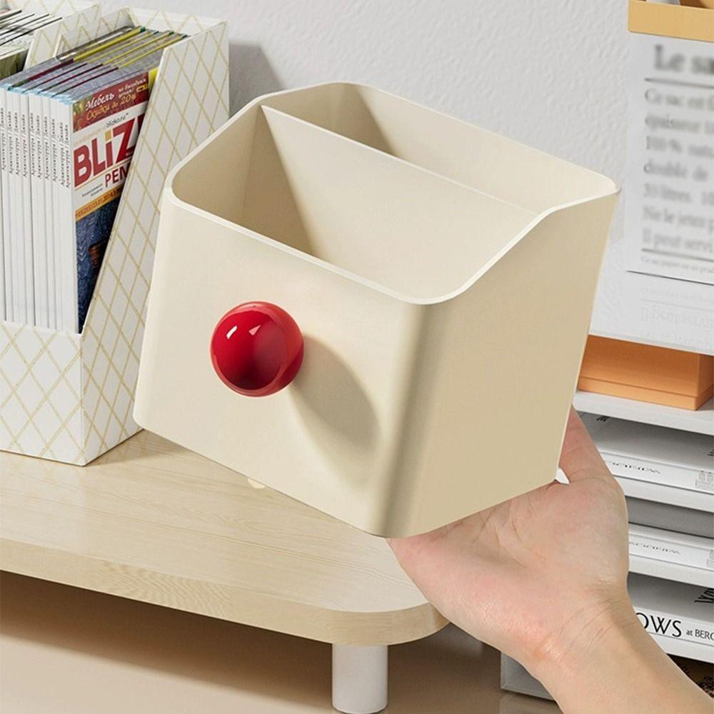 Cute Makeup Brush Holder Creative Pen Holder Makeup Brush Storage Bucket Desk Accessories