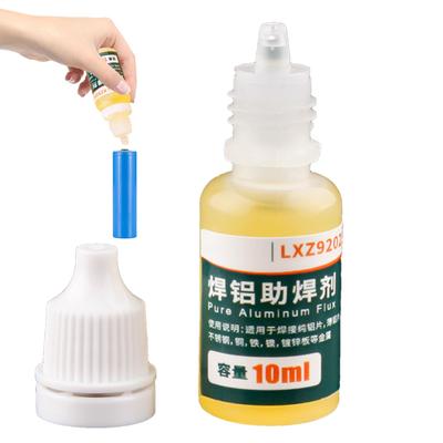10ml Lut Ciekły Topnik do Spawania Aluminium Bez czyszczenia do Aluminium Akcesoria do Napraw Elektrycznych Materiały Spawalnicze do Stali Nierdzewnej