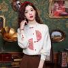 Spring New Chinese Style Traditional Retro Heavy Embroidery Craftsmanship Pattern Chic Buckle Stand Collar Shirt