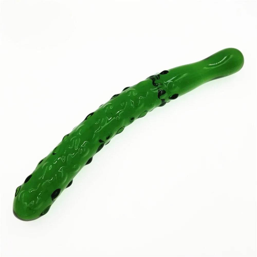 Utinta Leptura Glass Cucumber Female Masturbation Sex Toys, G Point Stimulate Dildos, G Spot Massage Stick Adult Produ For Woman