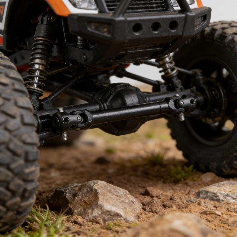 1/10 Size Metal Flexible Coupling Link For Off Road Models Having Solid Construction And Variable Movement