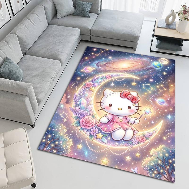 Hello Kitty Pink Bubble Garden Carpet Doormat Living Room And Bedroom Mats Art Room Bathroom Mat