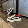 Men'S Casual Board Shoes Summer Breathable Mesh Men'S Shoes Breathable Little White Shoes Trendy Platform Sports Shoes