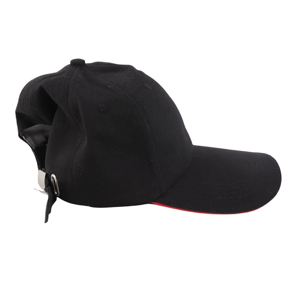 EMF-blockierende Futtermütze Strahlung WiFi-Signal Abschirmung Schutzmütze Verstellbare Baseballkappe für Erwachsene Schwarz