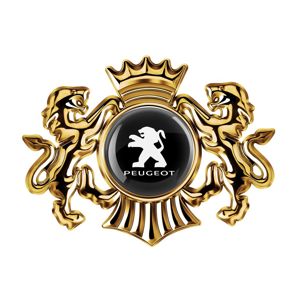 2026 Gorąca Naklejka Samochodowa 1 SZT 3D Metalowe Logo Stylizacji Auta Naklejka na Samochód Odznaka Emblemat Naklejka na Tył Dla Peugeot 207 3008 206 208 308 307 40