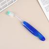 Travel Folding Toothbrush Portable Toothbrush Built In Cover Multi Color Size Collapsible Brush For Trip Daily Use Women Men
