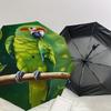 1PC Parrot, Branch Automatic Open/Close Umbrella Compact Folding Umbrella with 8-Rib Shaft Lightweight Esign, Highquality Fabric1176A