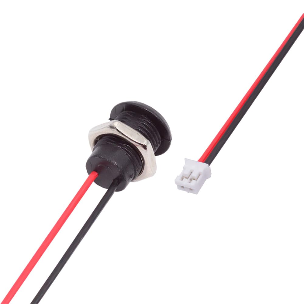 Cablecc Reversible Female DIY OEM Socket Cable Pitch Panel Mount DC 5V Power 5pcs/Set Type-C - 2-Pin Header, = 2.0mm, Type,