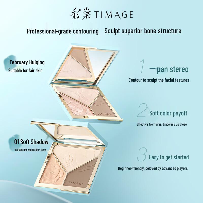 TIMAGE Contour & Concealer Palette Set